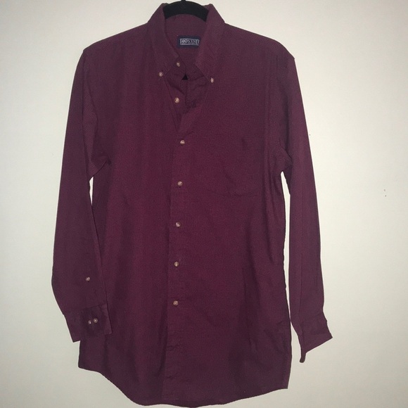 Lands’ End Size 15 Regular Button Down Shirt​​​ - Picture 1 of 6